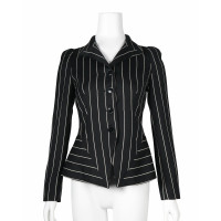 Emporio Armani Jacket/Coat Wool in Black