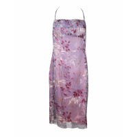 Anna Sui Robe en Soie en Violet