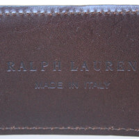 Ralph Lauren Cintura in pelle di alligatore