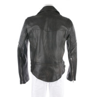 Givenchy Jacket/Coat Leather in Black