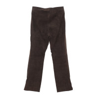 Vince Trousers Leather in Khaki