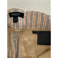 Burberry Trousers Cotton in Beige