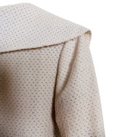 Isabel Marant Cappotto in maglia waffle color crema