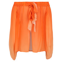 Versace Beachwear Silk in Orange