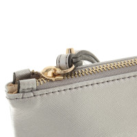Coccinelle Silver colored clutch