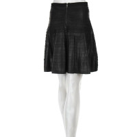 Emporio Armani Skirt Leather in Black
