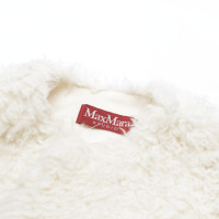 Max Mara Jacket/Coat Wool in White