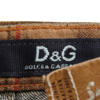D&G Jeans avec des détails décoratifs