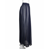 Vionnet Skirt Silk in Blue
