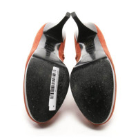 Balenciaga Ankle boots Leather in Orange