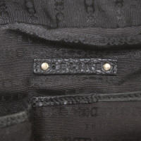 Céline Boogie Bag aus Leder in Schwarz