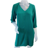 American Vintage Kleid aus Viskose in Grün
