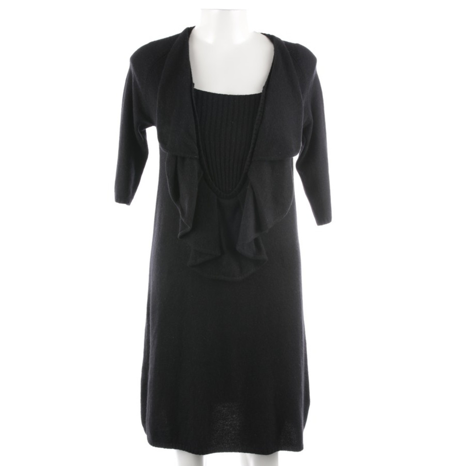 Hoss Intropia Kleid aus Wolle in Schwarz