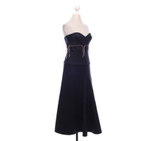 Victoria Beckham Vestito in Lana in Blu