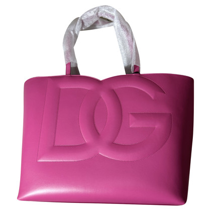 Dolce & Gabbana Tote bag Leer in Roze