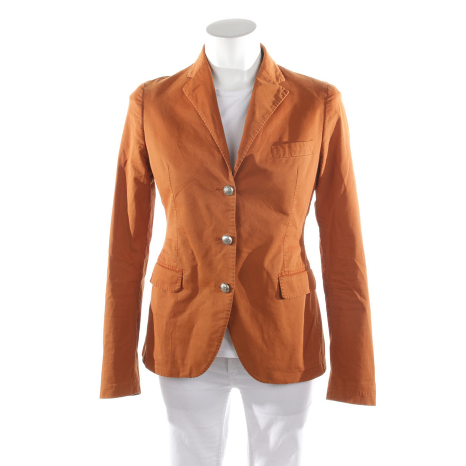 Tagliatore Jacket/Coat Cotton in Brown