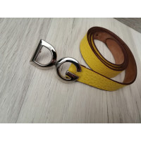 Dolce & Gabbana Belt Leather in Yellow
