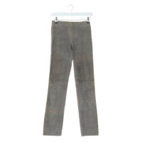 Stouls Trousers Leather in Grey