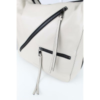 Karl Lagerfeld Handtasche aus Leder in Grau