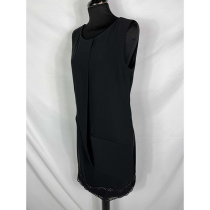 Armani Jeans Kleid aus Viskose in Schwarz