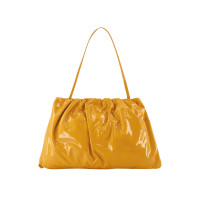 Staud Handtasche aus Leder in Orange