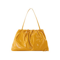 Staud Handbag Leather in Orange