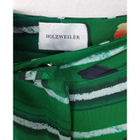Holzweiler Paire de Pantalon en Viscose en Vert