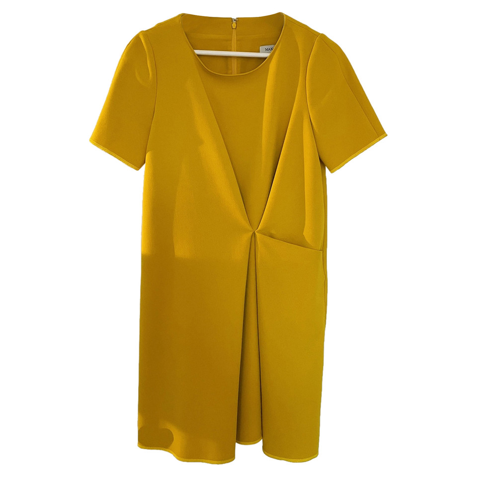 Max & Co Kleid aus Viskose in Gelb