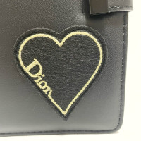 Dior Tasje/Portemonnee Leer in Zwart