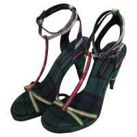 Burberry Sandals Canvas in Green