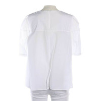 Victoria Beckham Top en Coton en Blanc