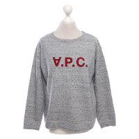 A.P.C. Top Cotton in Grey