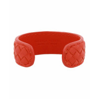 Bottega Veneta Armreif/Armband aus Leder in Rot