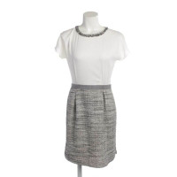 Fabiana Filippi Kleid aus Baumwolle in Grau
