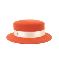 Maison Michel Hat/Cap in Orange