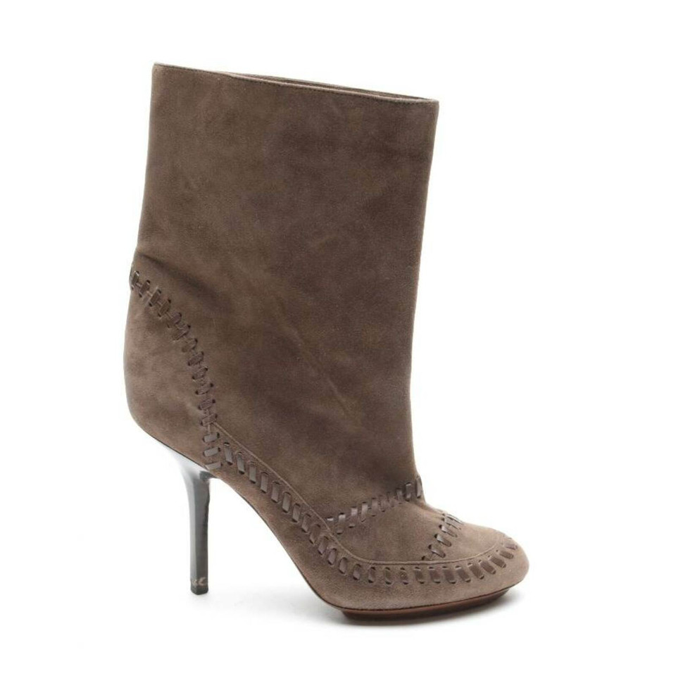 Emilio Pucci Ankle boots Leather in Brown