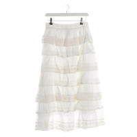 Love Shack Fancy Skirt Cotton in White