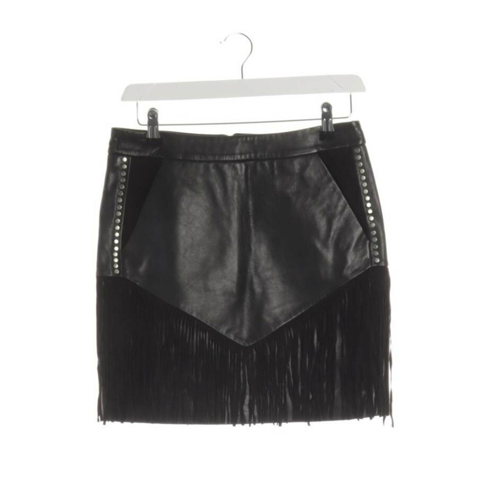 Zoe Karssen Skirt Leather in Black