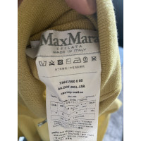 Max Mara Strick aus Wolle in Gelb