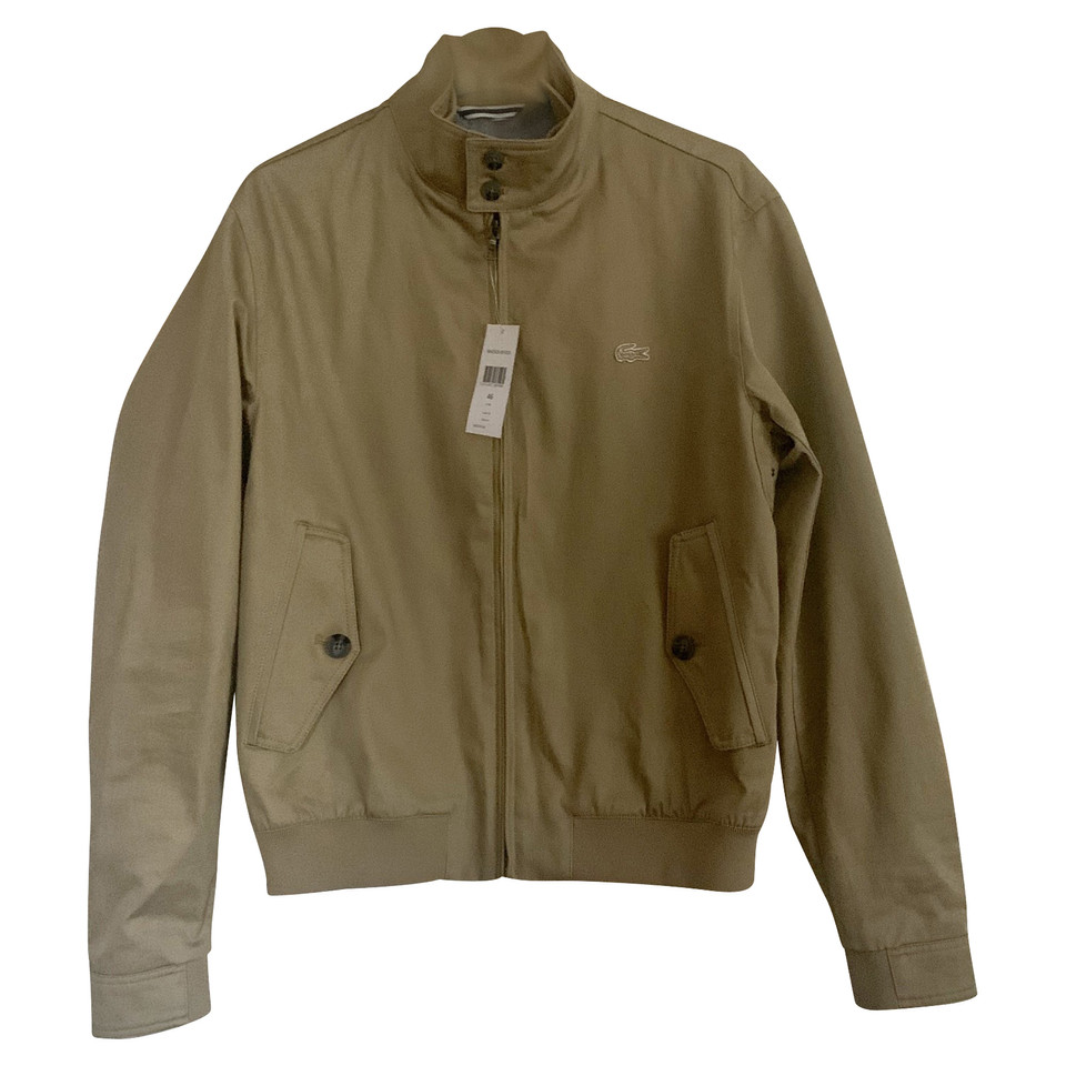 Lacoste Jacket/Coat Cotton in Beige