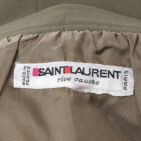 Yves Saint Laurent skirt in olive green