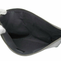 Fendi Clutch Bag Leather in Grey