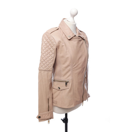 Burberry Jacket/Coat Leather in Nude