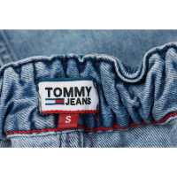 Tommy Hilfiger Jupe en Coton en Bleu
