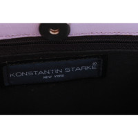 Konstantin Starke Shoulder bag Leather in Violet