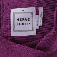 Hervé Léger skirt purple 