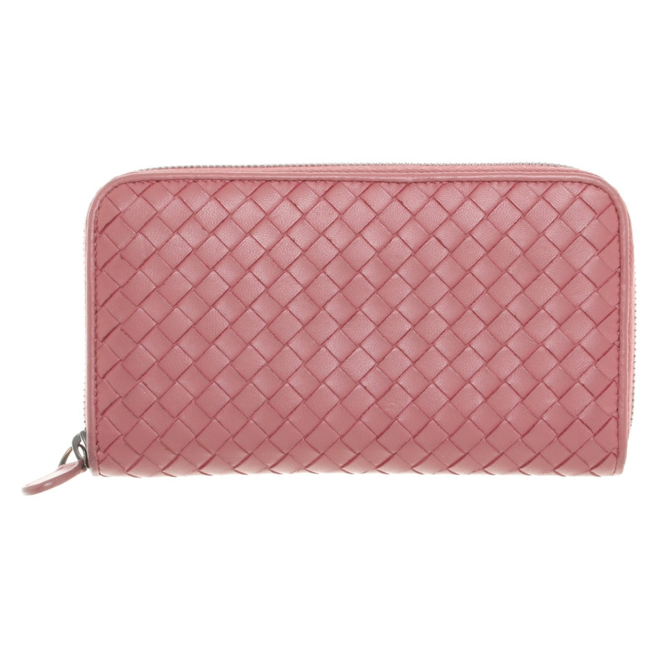 Bottega Veneta Wallet in blush pink