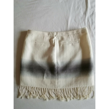 Patrizia Pepe Skirt Linen in Beige