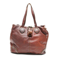 Campomaggi Shoulder bag Leather in Red