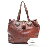 Campomaggi Shoulder bag Leather in Red